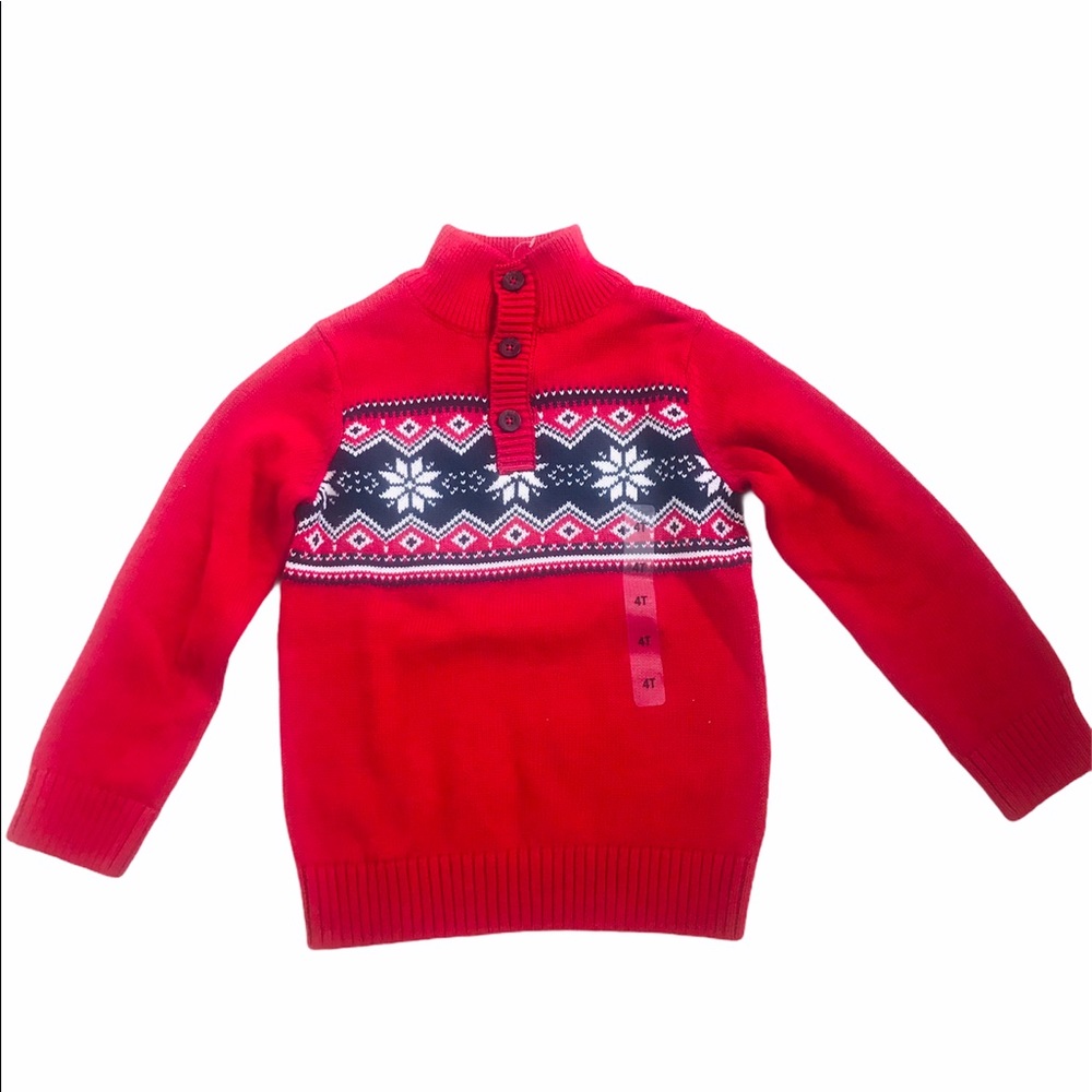 2/30. CHILDREN’S PLACE | Patterned Pullover Sweater